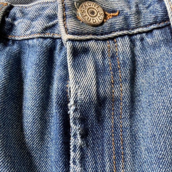 Acne Studios Pop LT Vintage Crop Boyfriend Jeans - Picture 10 of 10